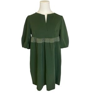 PHILOSOPHY DI ALBERTA FERRETTI Green Dress Italy size Medium 6 8 Date Party Work